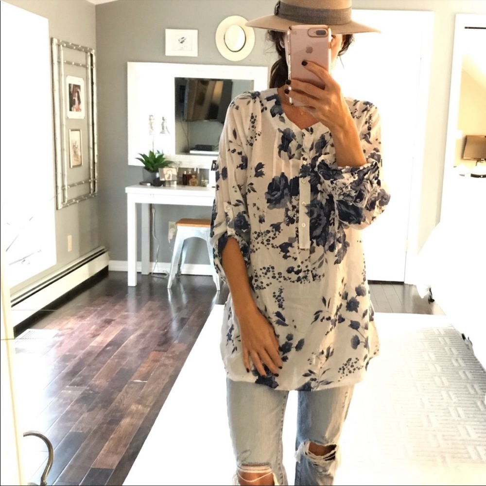 SOFT SURROUNDINGS • Floral Tunic